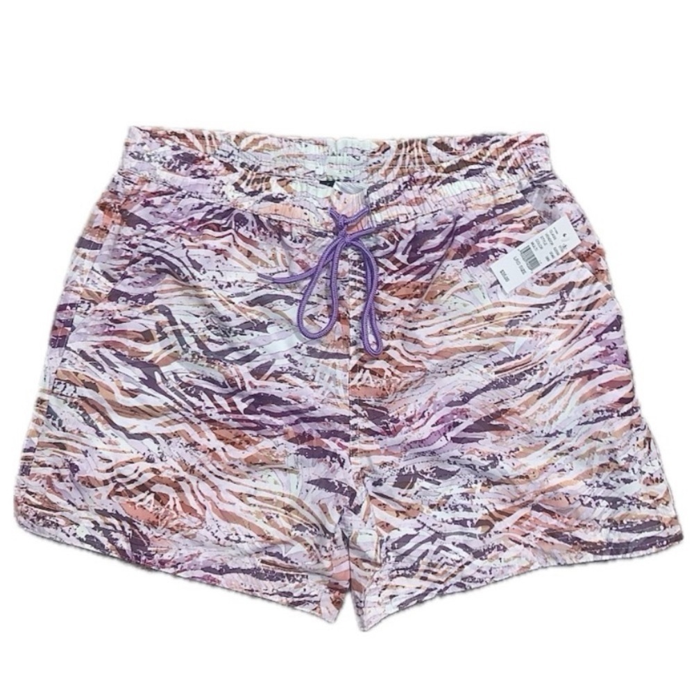 Pacsun Mens Swim Boardshorts Graphic Print Swim Trunks NWT